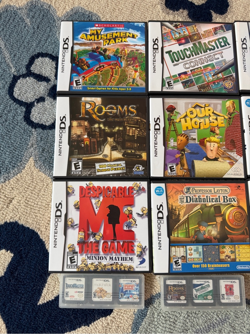 Nintendo DS Game Collection - White, Red, Blue, Yellow - Picture 2 of 3